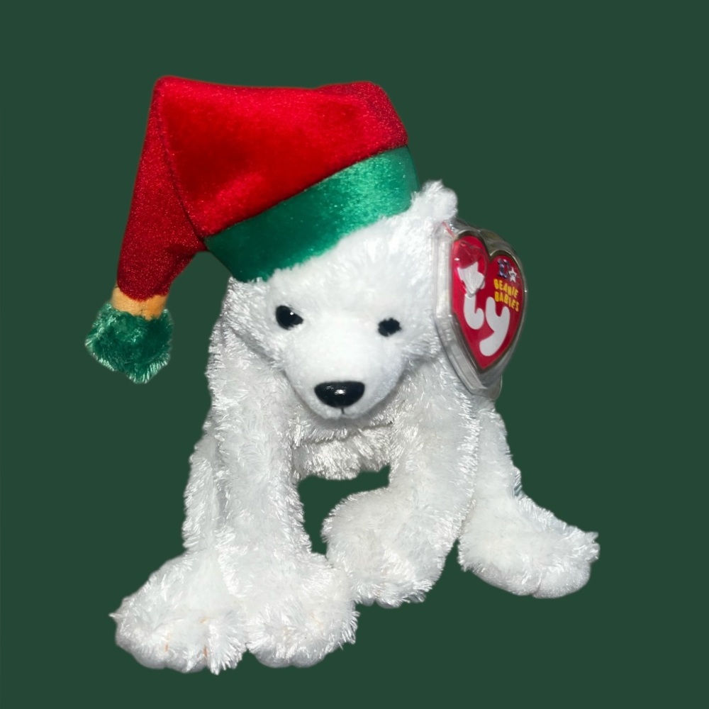 Snowdrift the Polar Bear Beanie Baby by Ty